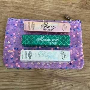 Too Faced - Angel Tears, Mermaid Tears and Fairy Tears Collection in an Ipsy Bag
